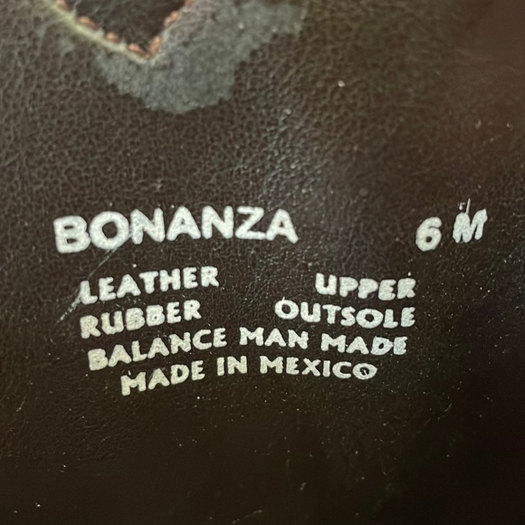 Price Cut!! UNIQUE Cowgirl boots hand made in Mexico. Size 6.  NWOT. - Picture 8 of 15